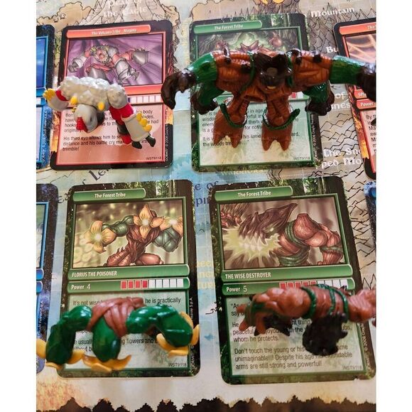 Gormiti Lot of 10 Figures With The Cards 2008 Set - Picture 4 of 5